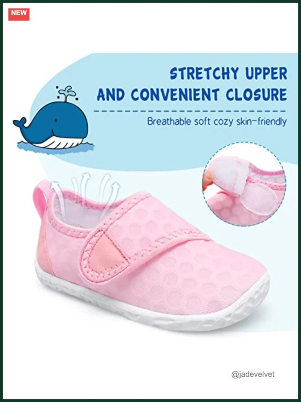 Kids Barefoot Water Shoes with Quick-Dry EVA Insole for Beach Pool Surf